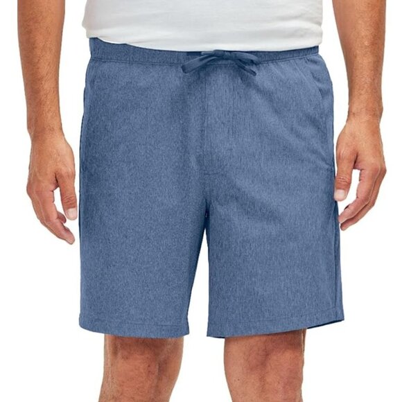 Eddie Bauer Men's Woven Tech Pull On Short True Blue Size XL - Picture 1 of 8